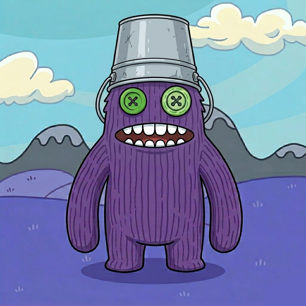 Icono de Bucket Doll Monster