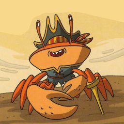 Huge Berserk Sand Crab