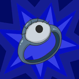 Blue Eye Ring