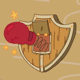 Boxing Glove Shield