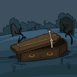 Un-empty Coffin